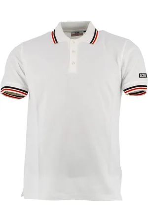 GCDS Polo in cotone a manica corta