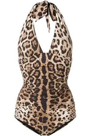 Dolce & Gabbana Costume intero reversibile con lacci