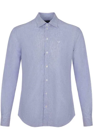 Emporio Armani Camicia in miscela di lino