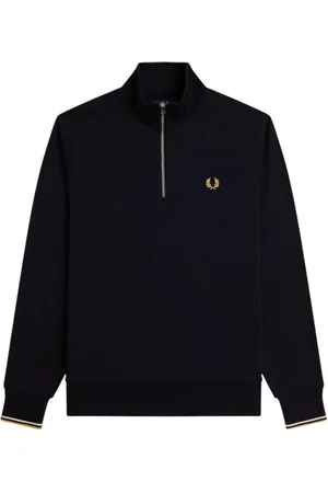 Fred Perry Felpa in cotone con cappuccio