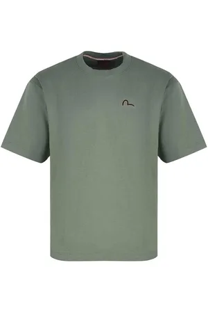 Evisu T-shirt cotone militare