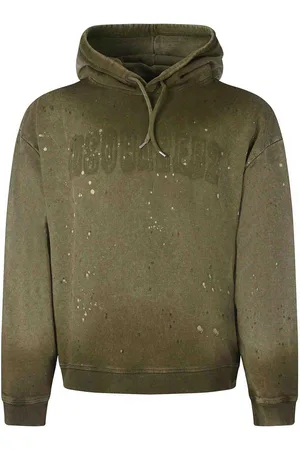 Dsquared2 Felpa con cappuccio di felpa in cotone