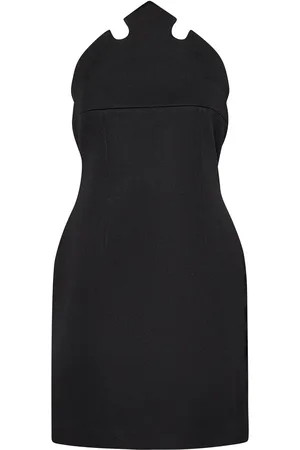 COPERNI Abito con top bustier a forma di corona