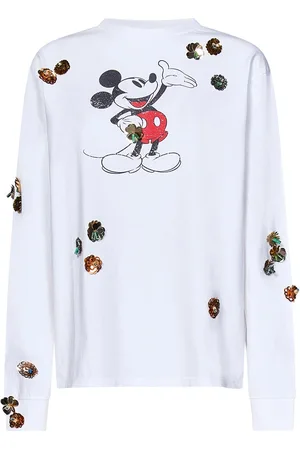 COPERNI T-shirt con stampa di Topolino e paillettes