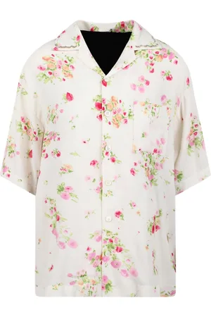 Nº21 Camicia Con Motivo Floreale