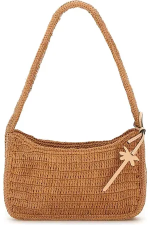 MANEBI Borsa a tracolla Rafia