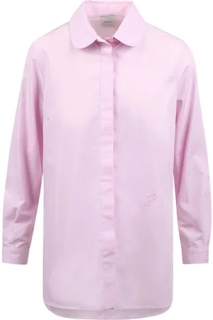 Patou Camicia Sartoriale In Popeline Di Cotone Bio