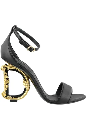Dolce & Gabbana Sandali con tacco scultura barocco