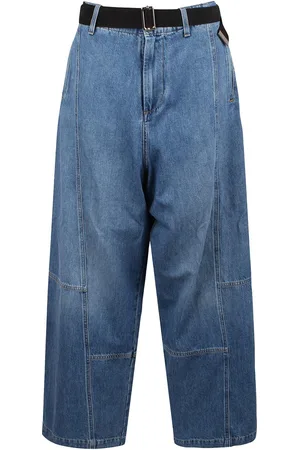 Plan C Jeans A Gamba Dritta Con Cintura
