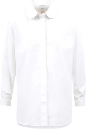 Patou Camicia Sartoriale In Popeline Di Cotone Bio
