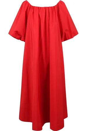 Essentiel Antwerp Abito Midi Off-The-Shoulder