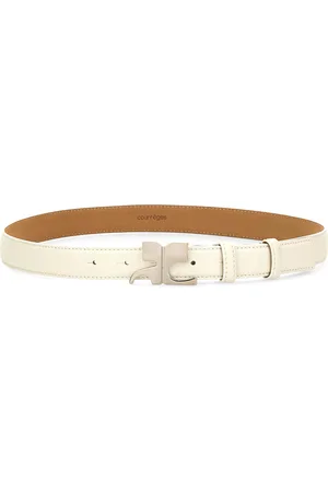 Courrèges Cintura in pelle