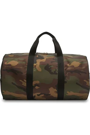 OFF-WHITE Borsone con stampa camouflage