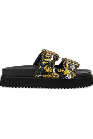 VERSACE Sandalo con fibbia