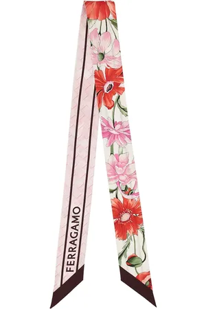 Salvatore Ferragamo Bandeau con stampa bouquet