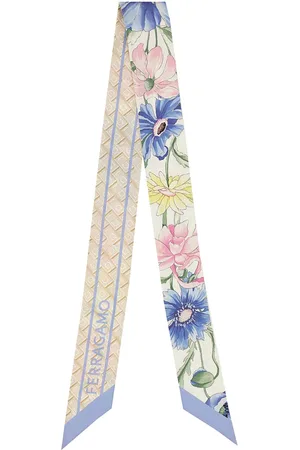 Salvatore Ferragamo Bandeau con stampa bouquet