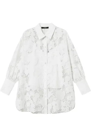 Twin-Set Camicia Effetto Fil Coup