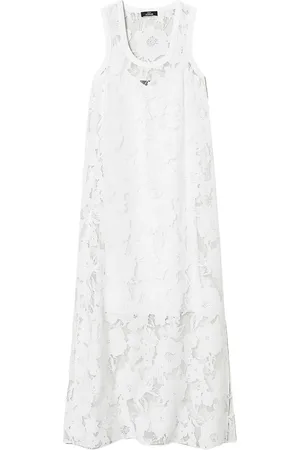 Twin-Set Vestito Con Ricamo A Fiori