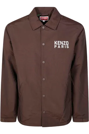 Kenzo Felice giacca da allenatore di tigre pesante