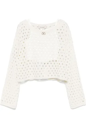 Twin-Set Maglione In Maglia Traforata