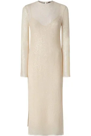 Pinko Vestito Lungo Con Paillettes