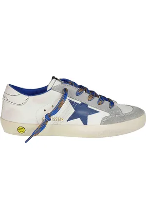Golden Goose Super Star Blue Star E Suede Toe