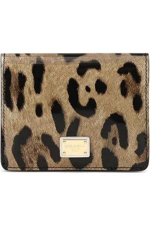 Dolce & Gabbana Portafoglio leopardato all-over