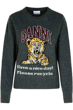 Ganni Maglione in Misto Lana
