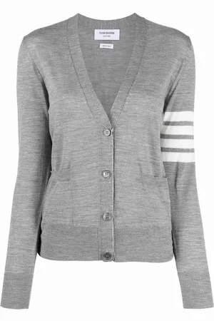 Thom Browne Cardigan in lana 4Bar