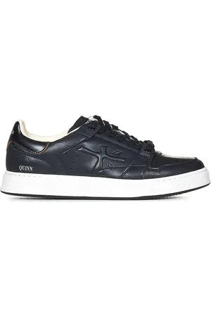 Premiata Sneakers Basse Quinn In Pelle Nera