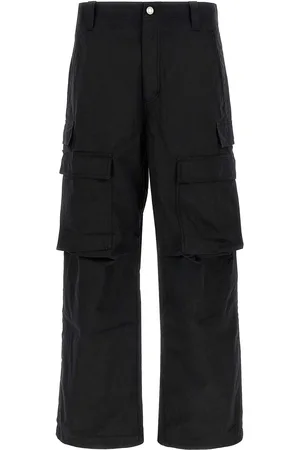 Purple Brand Pantaloni cargo intrecciati