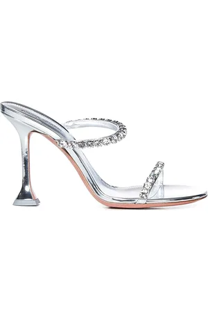 Amina Muaddi Slipper Gigi in pelle