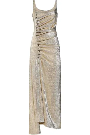 Paco rabanne Vestito lungo assimetrico