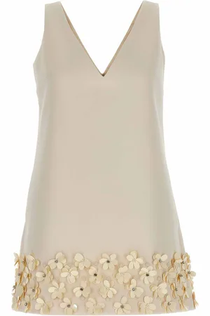 Self-Portrait Mini Vestito da paillettes 3d crepe crepe