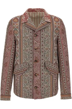 Etro Overshirt del collo balmacaan