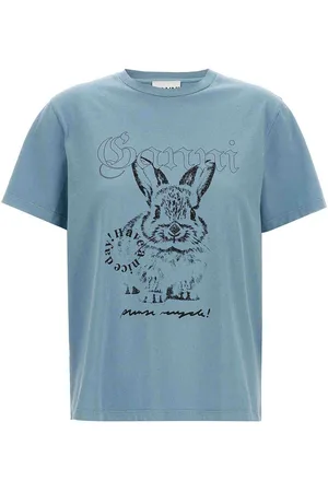 Ganni T-shirt stampata