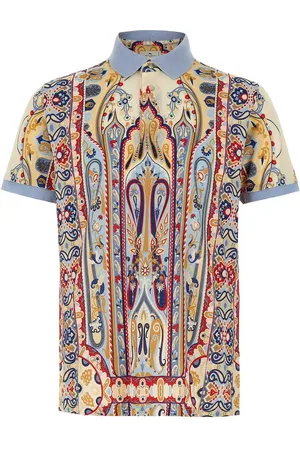 Etro Shirt floreale Paisley Polo