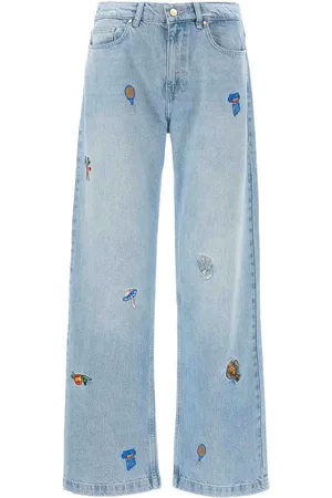 Casablanca Jeans per motivi ricamati