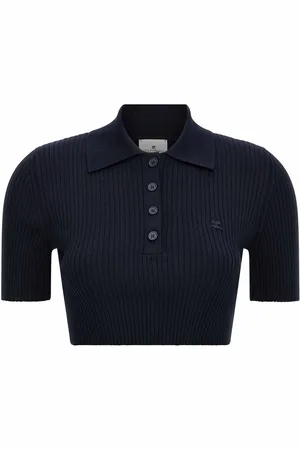Courrèges Shirt a coste