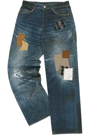 Andersson Bell Patchwork cotone denim jeans