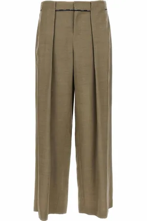 Balmain Pantaloni Cupro