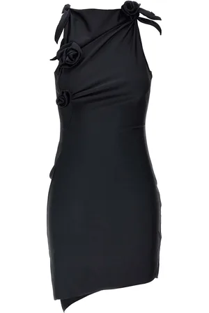 COPERNI Mini Vestito di fiori asimmetrici