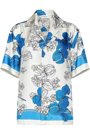 P.A.R.O.S.H. P. A.R. O.S. H. Camicia da bowling di seta