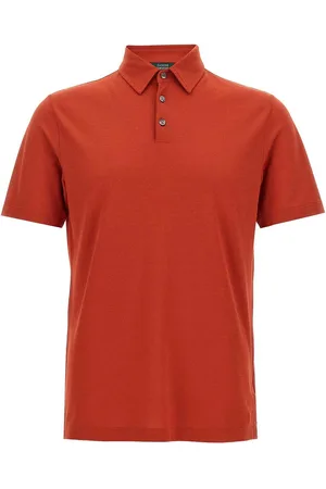 ZANONE Shirt di polo in cotone ghiaccio