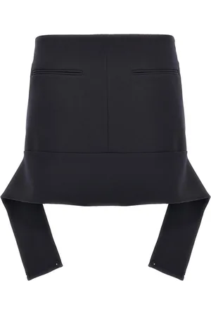 Courrèges Mini gonna a cintura invertita