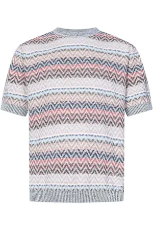 Missoni T-shirt a maglia in cotone