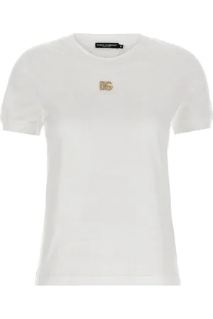Dolce & Gabbana Rhinestone Logo T-Shirt