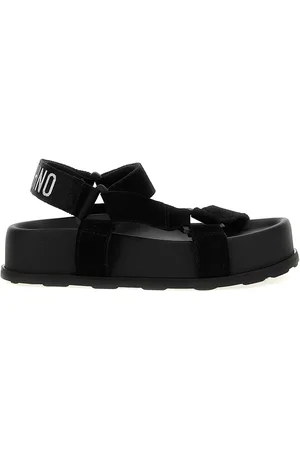 Moschino Sandali in pelle scamosciata