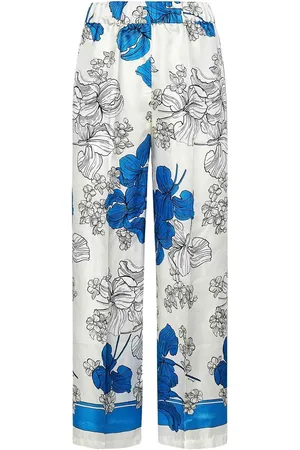 P.A.R.O.S.H. P. A.R. O.S. H. Pantaloni dritti di seta