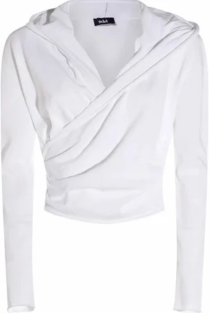add Top con cappuccio in maglia